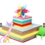 Bộ 100 Tờ Giấy Gấp Origami Màu Sắc Rực Rỡ Đa Dạng Kích Thước 7x7cm 10x10cm A4 Chất Lượng Cao An Toàn Cho Trẻ Em