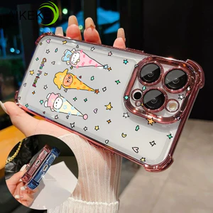 Ốp Điện Thoại Cho Bé Ngôi Sao Dễ Thương Cho Poco C85 C75 C71 C65 C61 C55 C40 M6 Pro Plus F6 Pro Hoạt Hình Bunny Kitty Chống Sốc Trong Suốt Bìa Mềm