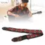 Toyuvn Dây Đeo Đàn Guitar Điện Chiều Rộng 5Cm Họa Tiết Dệt Thêu Nylon Và Da Chắc Chắn 80-135Cm Chiều Dài Có Thể Điều Chỉnh Cho Đàn Ukulele