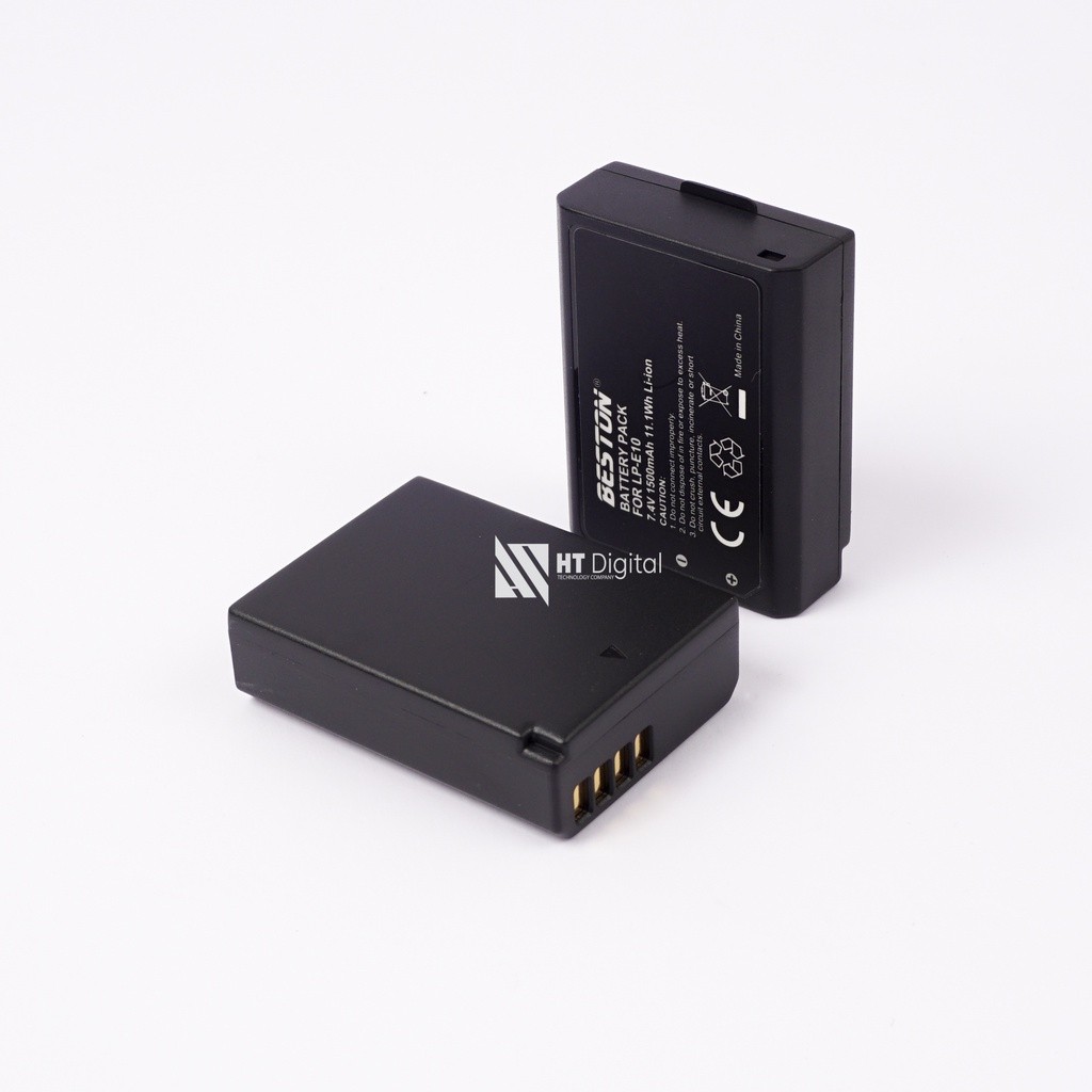 Pin máy ảnh và sạc pin máy ảnh Beston LP-E10 Cho máy ảnh Canon EOS Rebel T3 T5 T6 Kiss X50 Kiss X70 1100D 1200D 1300D