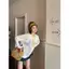 Milyfashion White Star Mỏng In Hình Dài Tay Áo Thun 2026 Phong Cách Mới Rời Phiên Bản Hàn Quốc Lười Ôm Hơn Nhìn Chống Nắng Áo