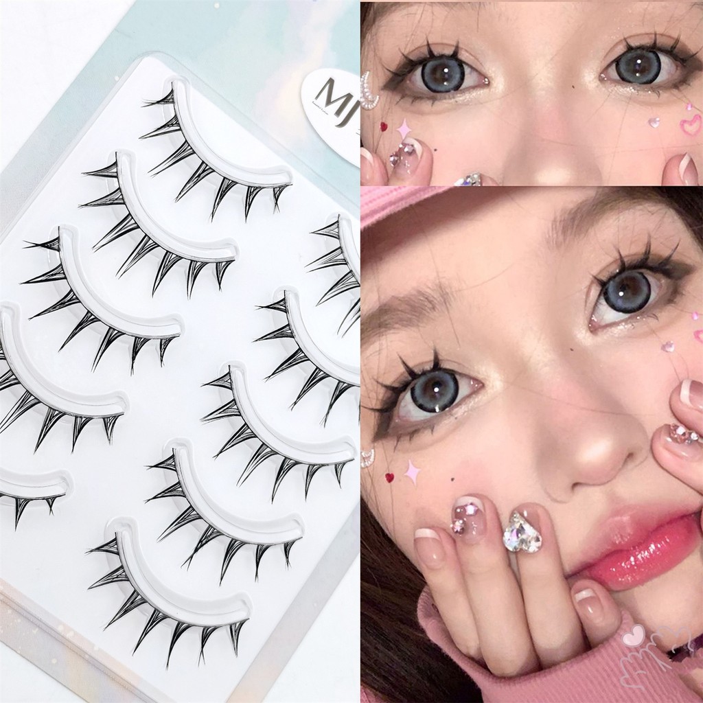 Lông mi giả hiệu ứng tự nhiên 3D - Thiết kế đuôi trong suốt siêu mỏng