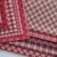 Cotton Nguyên Chất In Hình Hồng Mary Né Kiểm Tra Phong Cách Vải Đơn Giản Cổ Điển Đỏ Kiểm Tra Vải Handmade Đầm Vải 5.5