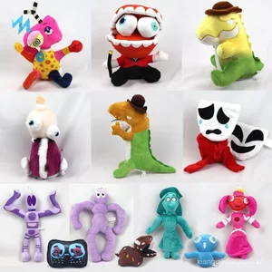 The Amazing Digital Circus Anime Ngoại Vi Q-Version Pomni Sang Trọng Búp Bê Plushie Đồ Chơi Nhồi Bông Quà Tặng Sinh Nhật
