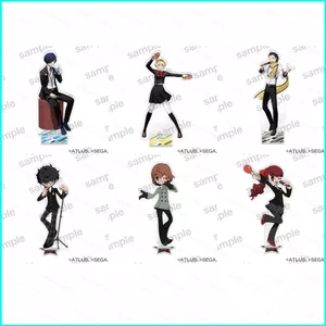 HT2 Persona 5 P5 Maneki Neko karaoke Ryuji Sakamoto Anne Takamaki Acrylic Đứng Tấm Giá Đỡ Đăng Ký Hình Đồ Chơi Mô Hình