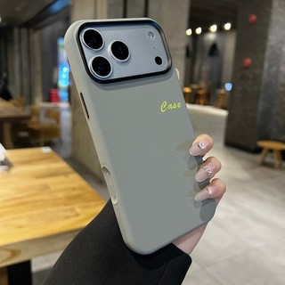 Ốp Điện Thoại Di Động Từ Tính Silicon Sóng Cao Cấp Thích Hợp Cho iPhone17 Pro Max 16 15 14 Pro Max Camera Chống Sốc Cảm Giác Da Bảo Vệ Ốp Lưng Cứng Chống Rơi