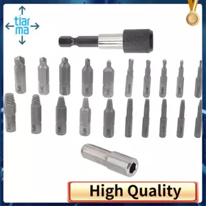 Bộ vắt bị hư hỏng, Bộ vắt sọc 22 chiếc, Bộ tháo rời HSS với bộ chuyển đổi Bit & ổ cắm