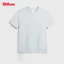 Wilson 's New WSP Series Nam Đổi Mới In Quần Vợt Tay Ngắn 200GSM Mềm Mại Chất Lượng Cao Áo Sơ Mi Thường Ngày