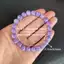 Vòng tay Malachite giả màu tím Unisex - Hạt xoay 8mm - Co giãn 18cm - 19g Nhẹ - Handmade - Cân bằng cảm xúc
