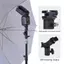 Guansfs Guansfs Acouto E Loại Đèn Flash Camera Chân Đế Hợp Kim Nhôm Đèn Gắn Kết Với ​​Đế Adapter Dù Phản Quang Giá Đỡ