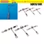 CORALTIDE 5 cái / lốc 3 chiều kết nối đường chéo Trident Wivels Vòng bi Bộ chia phát sáng