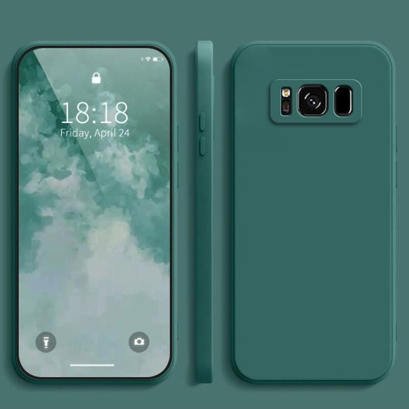 Tpu mềm cho Ốp lưng Samsung S8 màu trơn Samsung S8 + / S8 Plus Vỏ bảo vệ silicon chống rơi màu trơn đơn giản