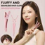 【Roshy】Tóc Định vị Kẹp cố định Chân tóc Tự nhiên Ngọt ngào Kẹp tóc mái Không để lại dấu vết Kẹp Mềm mại