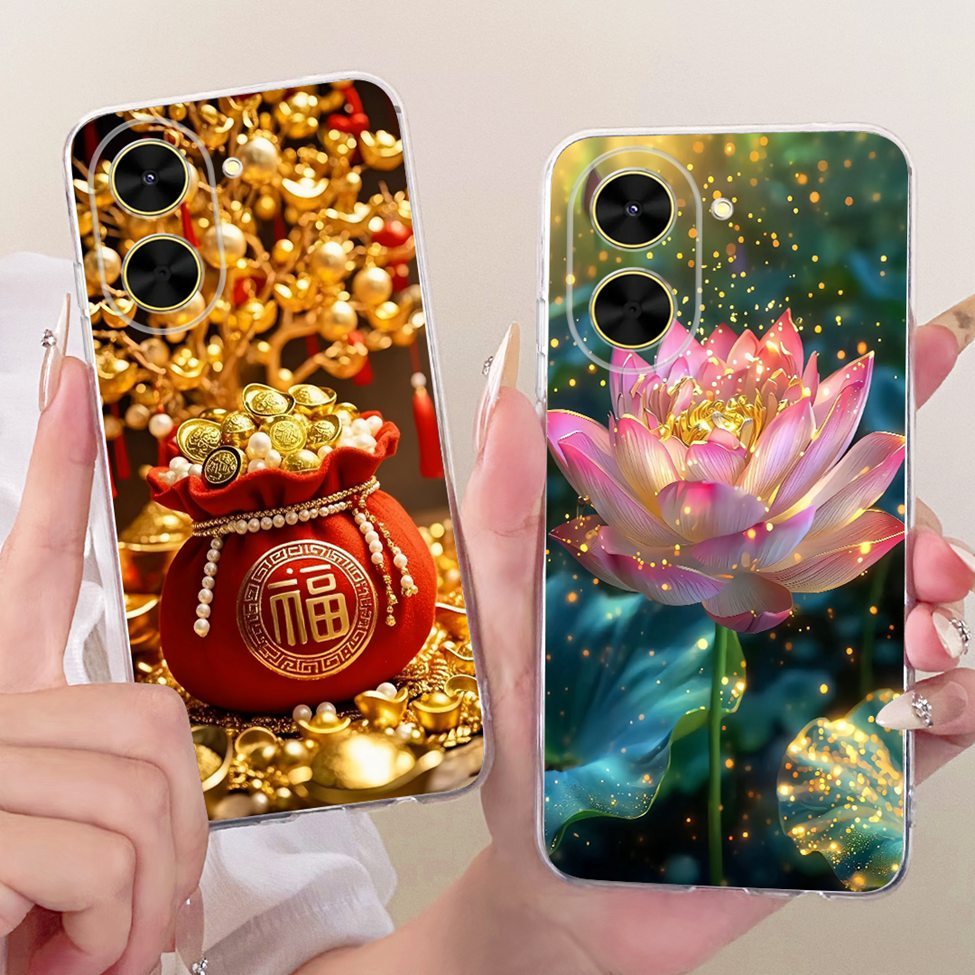 Vỏ Trong Suốt Cho Redmi A5 4G Ốp Lưng Thẩm Mỹ Hoạt Hình Dễ Thương Thời Trang Bướm Ngộ nghĩnh Sơn 25028PC03G 25028RN03A