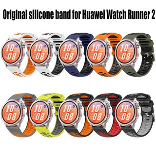 Dành Cho Huawei GT Runner 2 Dây 22mm Chính Hãng Silicon Thể Thao Chính Thức Dây Đeo Unisex Cho Huawei GT Runner 2 Dây Đồng Hồ Thông Minh