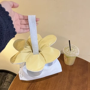 Mới Hồng Xanh Dâu Hoa Túi Nhỏ Dễ Thương ins Phong Cách Túi Xách Xuân Hè Cô Gái Trái Tim Lưu Trữ Chấm Bi Túi Xách