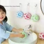 Bàn chải bồn rửa phòng tắm YUUKII, Dụng cụ làm sạch Không rụng bóng làm sạch máy tính để bàn, Bàn chải vòi chậu rửa mềm sáng tạo cho gia đình