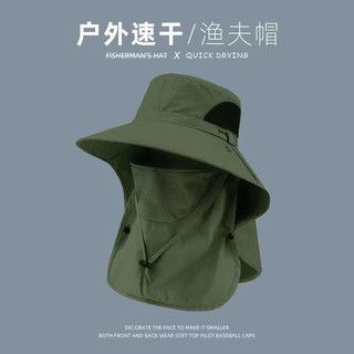 Mũ chống nắng nam / Vành lớn / Mũ chống nắng A17