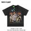 Áo thun nữ 100% cotton retro hai chiều, phù hợp cho mùa hè