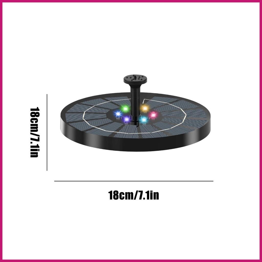 Đài Phun Nước Chim Có Đèn Nổi Đồ Chơi Năng Lượng Mặt Trời Trẻ Em Đài Phun Nước Đồ Chơi Tắm Cho Sân Vườn Ngoài Trời Sân Sau shopidaevn