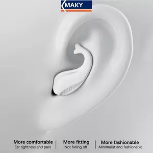 MAKY Chống Ồn Nút Tai Silicon Bơi Chống Thấm Nước Nút Tai Cho Ngủ Lặn Lướt Mềm Thoải Mái Natation Bơi Bảo Vệ Tai VN