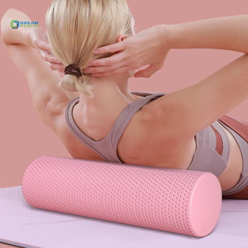 Con lăn tập Yoga hình xi lanh EVA đường kính 10cm, chiều dài 30cm - Tăng cường bài tập Pilates tại nhà