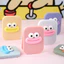 【Roshy】Gương trang điểm gấp gọn dễ thương gương tích hợp lược cầm tay gương hình miệng xúc xích hoạt hình dành cho nữ