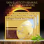 【Roshy】mặt nạ collagen tinh thể dưỡng ẩm Mặt nạ vàng 24K mặt nạ làm sáng da.