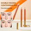 【Roshy】lâu trôi Bút kẻ viền mắt hai đầu tạo khối chính xác kết hợp highlight và shadow trong một sản phẩm.