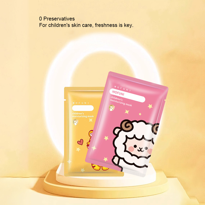【Roshy】🍧Bộ mặt nạ trái cây dưỡng ẩm nhẹ nhàng Động vật vui nhộn Thiết kế hoạt hình Mặt nạ cho trẻ em