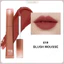 Silicon Co Giãn Body Matte Giả Trơn Mặt Trắng Trắng Màu Khỏa Thân Lip Glaze Blush 2 Trong 1
