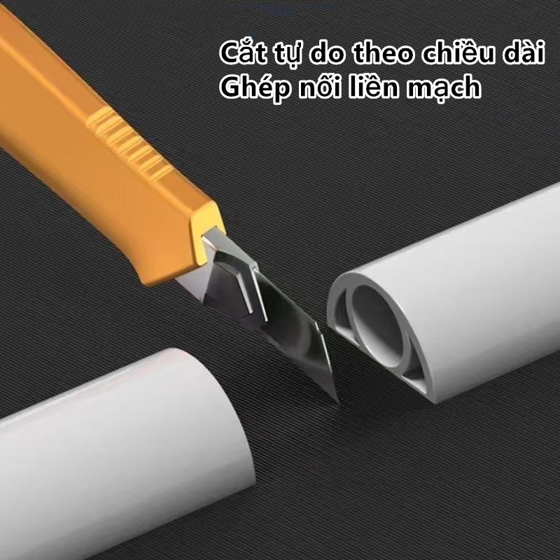 Khe Cắm Dây Tự Dính PVC Mềm Uốn Cong Cắt Tùy Ý Cách Điện An Toàn Chịu Mài Mòn Bảo Vệ Dây Điện Gọn