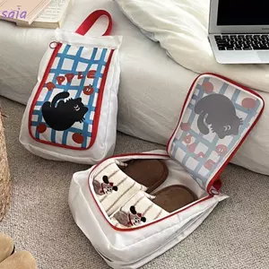 Túi đựng giày SAIA, Túi đựng giày du lịch hai lớp chống thấm nước, Túi đựng giày du lịch cầm tay dày cầm tay dày riêng biệt