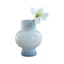 bình hoa thủy tinh màu trắng sữa phong cách pháp cổ điển lọ cắm hoa decor phòng khách sang trọng nghệ thuật thủ công cao cấp