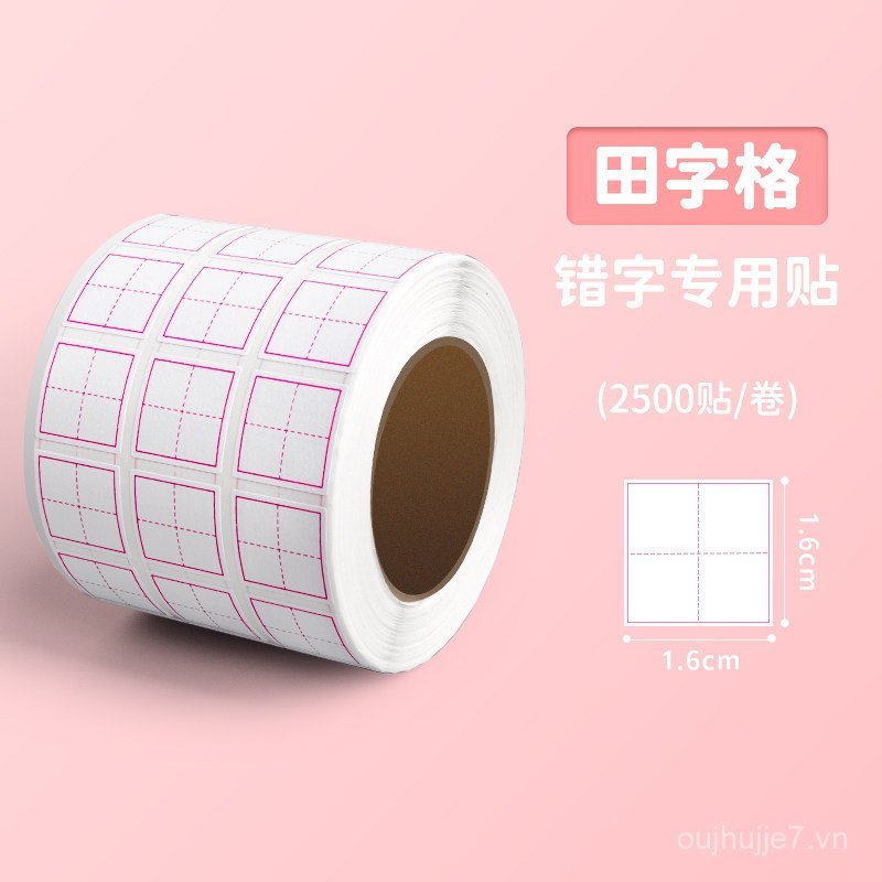 Học Sinh Tiểu Học Chỉnh Dán Trẻ Em Gõ Chữ Dán Liền Mạch Chỉnh Dán Tianzige Pinyin Mizige Tiếng Anh Đa Năng UU8O