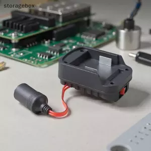1 Bộ điều chỉnh chuyển đổi 5V-13V Bu Bộ sạc DIY cho Makita 18V sang 12V Bộ chuyển đổi pin bánh xe nguồn xuống Đẹp