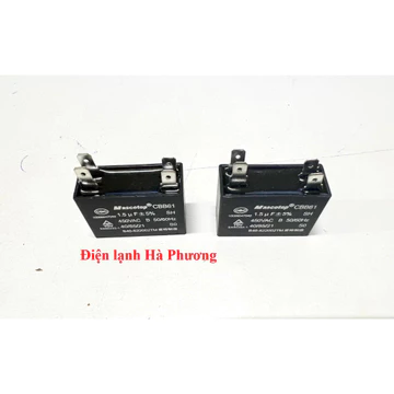 Tụ quạt dàn nóng điều hòa - Tụ quạt hơi nước - Tụ quạt điều hòa 1UF 1.5UF 2UF 2.5UF 3UF 4UF 5UF - Hàng đẹp