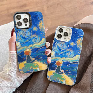 Ốp Lưng Cho Redmi Note 14 13 12 11 10 14C 13C 12C 11A 10C 9C A3 A2 A1 C75 C65 C61 C55 C31 X7 X6 M6 13T 14T Pro Mạ Acrylic IMD Case Motif Prince CYIM301