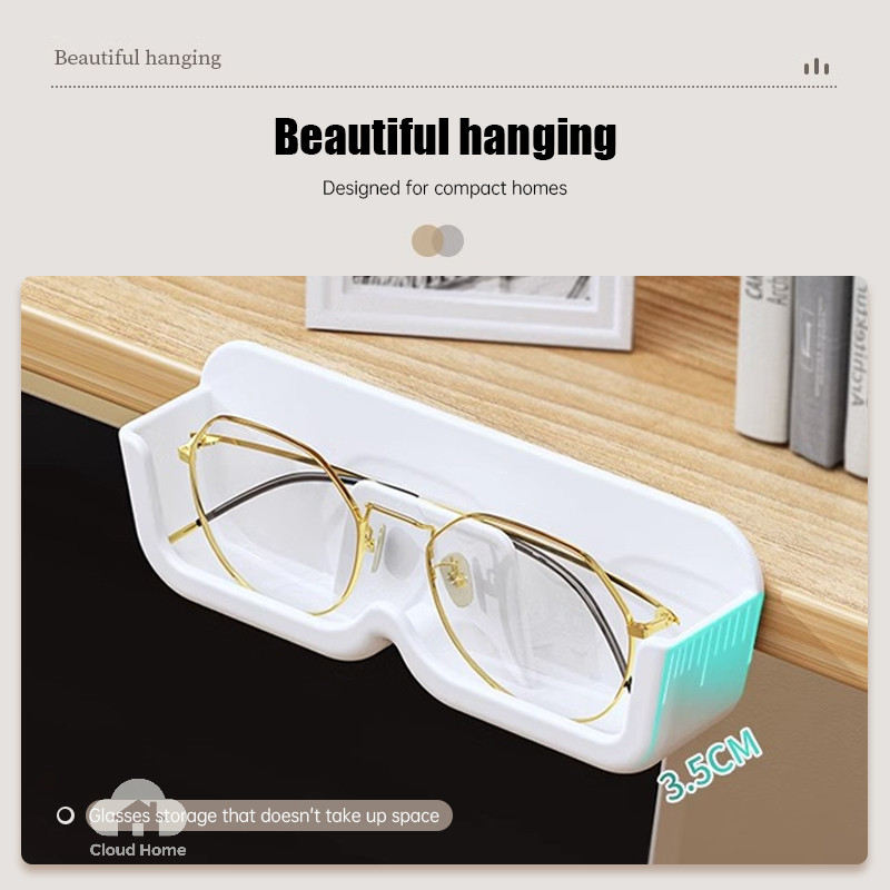 Hộp đựng kính mắt treo tường, giá để kính râm, giá trưng bày kính mắt không cần khoan.