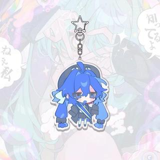 Móc khóa Anime Hatsune Miku Kasane Teto Vocaloid Mesmerizer Acrylic Keychain phụ kiện treo túi xách quà tặng sinh nhật