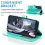 Ốp Điện Thoại Da Hoa Emboss Cho Honor 600 Lite 5G Honor 600Lite LNA-NX1 5G Ví Datura Flip Book Case Cover Funda