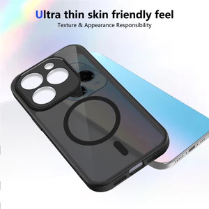 Ốp lưng Infinix Smart 8 Pro Vỏ thu hút từ tính màu đen mờ cho vỏ điện thoại Infinix Smart 8