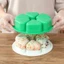 Khuôn cơm nắm 6 ngăn size lớn, khuôn sushi, khuôn cơm tam giác 6 ngăn lớn