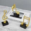 Bắc Âu Hiện Đại Trang Trí Nhà Cửa Hiển Thị Âm Nhạc Note Piano Đứng Trang Trí