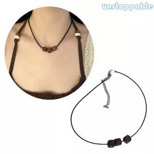 Unstop * Hip Hop Xương Đòn Dây Chuyền Trang Sức Hạt Choker Vòng Cổ Thời Trang Hạt Ngọt Ngào PU Dây Quà Tặng Ngày Lễ Tình Nhân Nữ