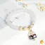 Vòng tay Fortune Cat Luy Charm Boho dành cho nữ Dây co giãn Cặp đôi Tình bạn Trang sức Quà tặng mới