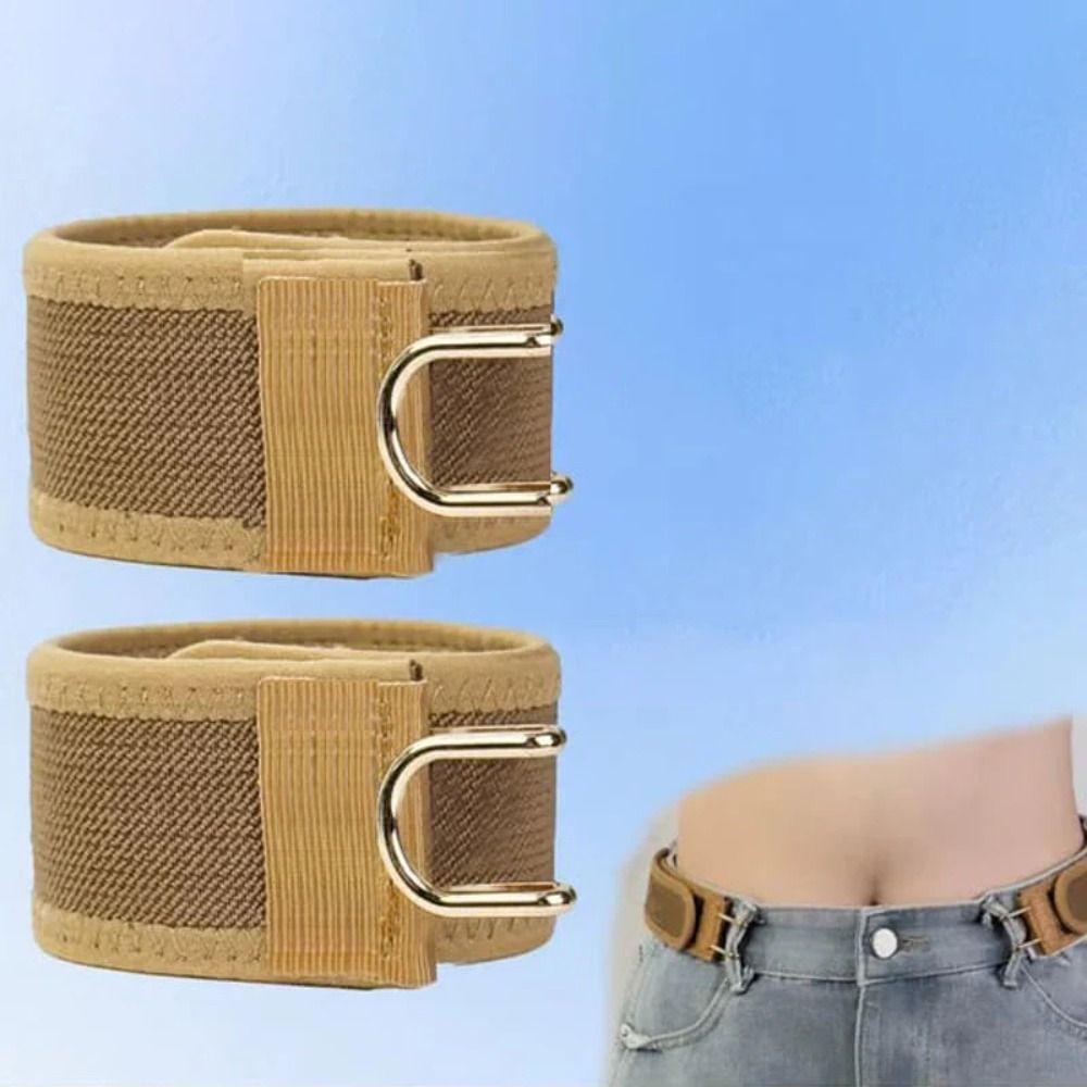 Thắt lưng TOPTOOLCX thun co giãn, khóa móc thoải mái, phù hợp nam nữ