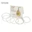 toyuvn Bộ dây Oud (G-D-A-E-B-F) Dây 12 dây hợp kim đồng mạ bạc nylon trong suốt