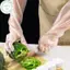 PUSKY 10 Cái / túi CPE Mở Rộng Găng Tay Dùng Một Lần Trong Suốt Axit Chống Trơn Trượt An Toàn Làm Việc Cấp Thực Phẩm Vệ Sinh Hộ Gia Đình VN