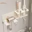 TRTR Đa Năng Máy Sấy Tóc Giá Đỡ Tích Hợp Dung Tích Lớn Lưu Trữ Treo Tường Không Khoan Tổ Chức Buet Nhôm Phòng Tắm Ra Cho Gia Đình Phòng Tắm VN
